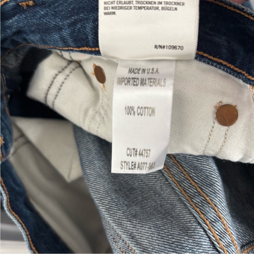Just in!! New listing AGOLDE Women's Size 25 Blue Jamie High Rise Classic Jeans - Picture 3 of 5